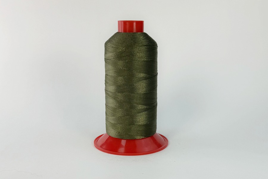 Нитки ПЕ №20, №420/3, 1400 м Barva, хакі натуральний, 4037