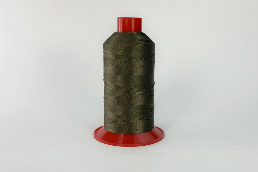 Нитки ПЕ №20, №420/3, 1400 м Barva, хакі натуральний, 4006