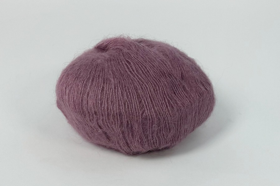 Пряжа Mohair 25гр/200м, фрезовий темний, 32