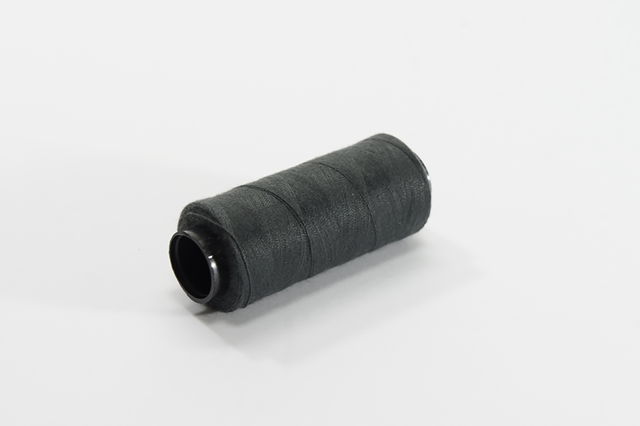 Нитки ПЕ №40/2 250 м Barva, сірий темний, 5026