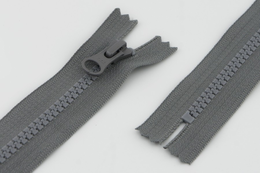 Блискавка YKK, T5 трактор, 1 замок, 18 см, бузковий сірий, VSC-18-384-DA8LHD