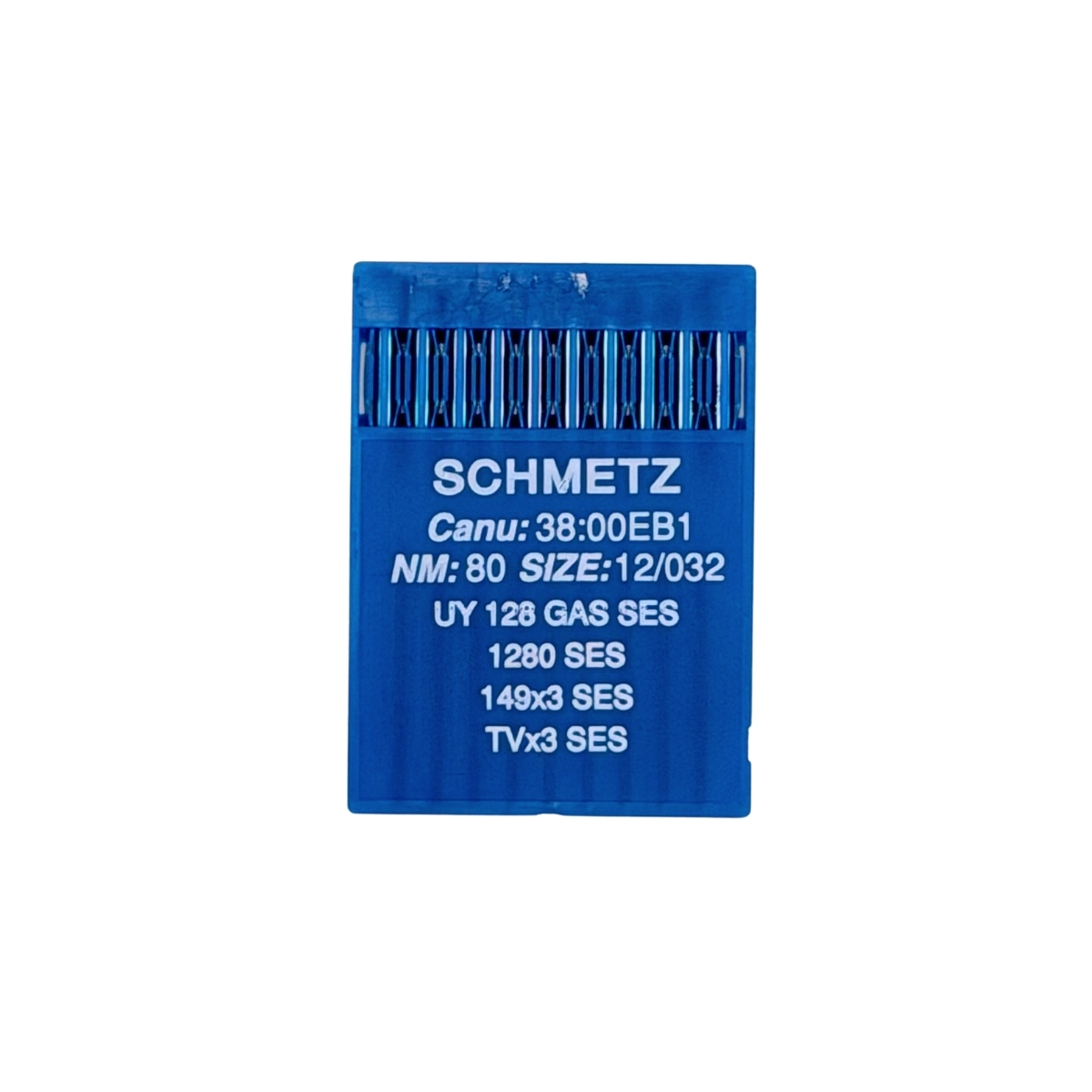 Голки UY128GAS SES №80 (колба товста, сферичне тонке вістря), SCHMETZ