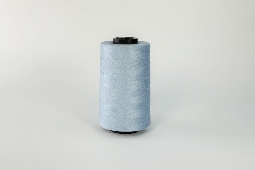 Нитки армовані ПЕ №45/2 3000 м Barva, блакитний світлий, 2018