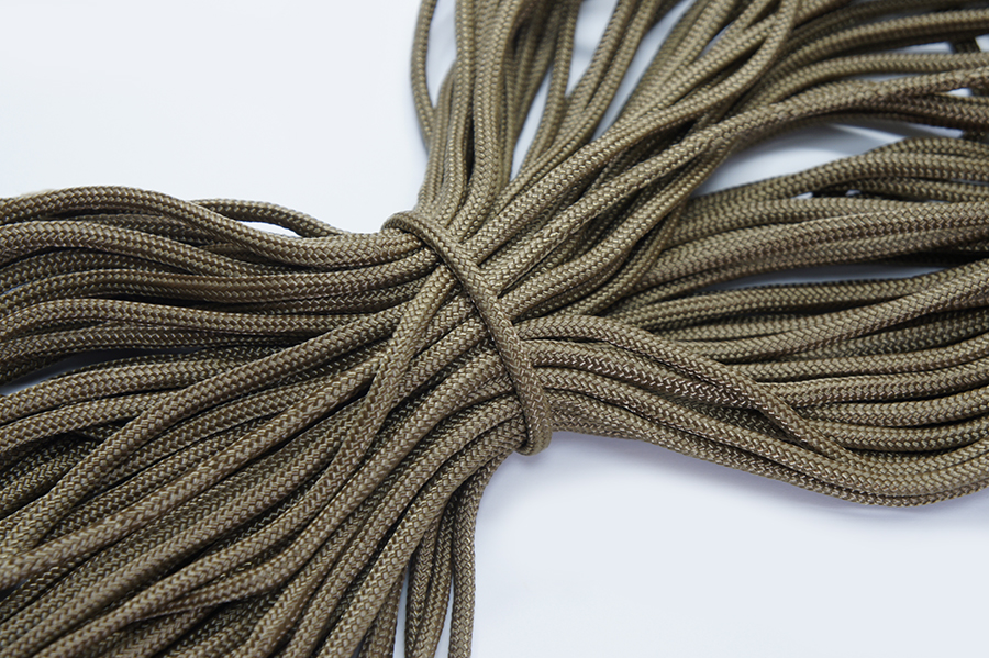 Шнур паракорд 4.0 мм, поліестер 100%, койот 3210