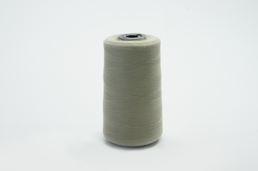 Нитки ПЕ №40/2 5000 м Barva, бежевий брудний, 7002
