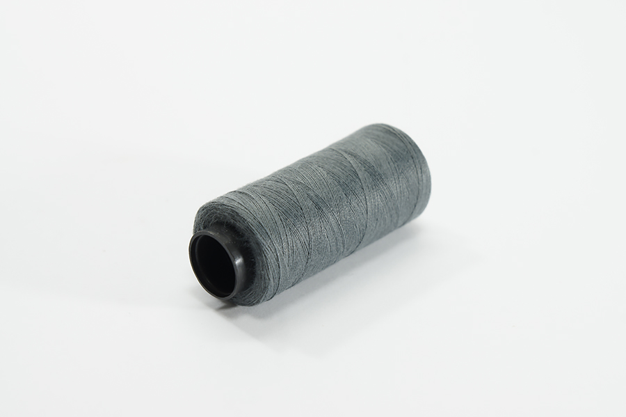 Нитки ПЕ №40/2 250 м Barva, сірий натуральний, 5013