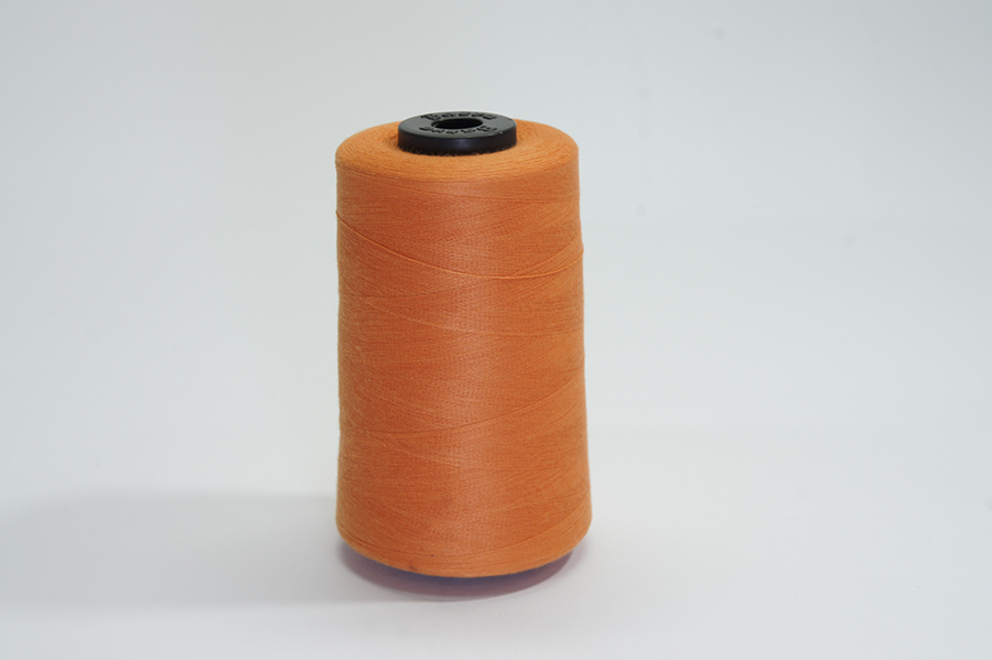 Нитки ПЕ №40/2 5000 м Barva, оранжевий, 6023