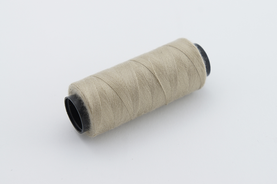 Нитки ПЕ №40/2 250 м Barva, бежевий натуральний, 7020