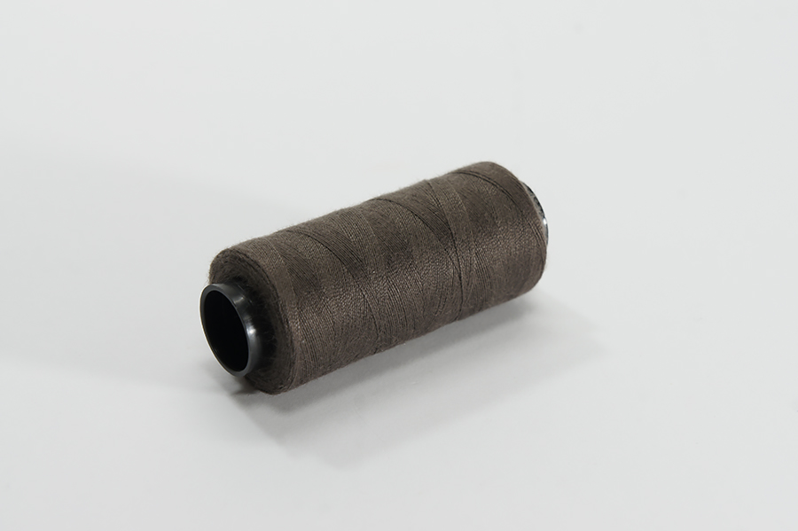 Нитки ПЕ №40/2 250 м Barva, коричневий натуральний, 7022