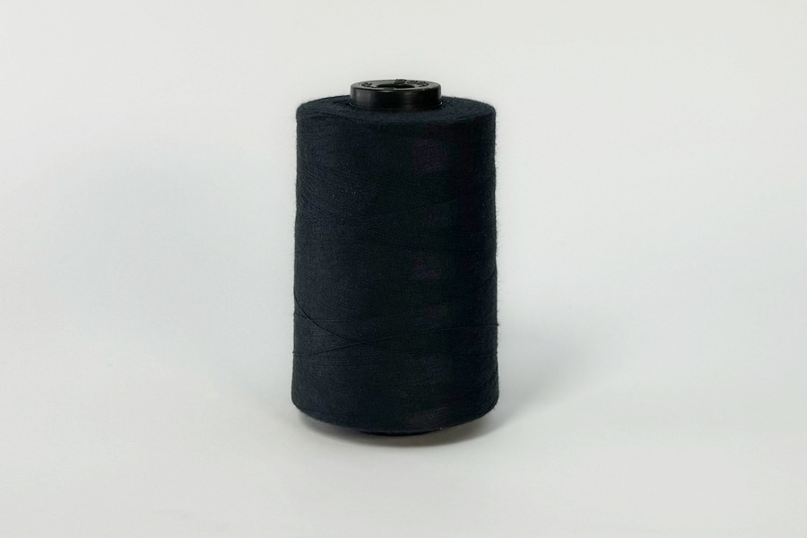 Нитки ПЕ №40/2 5000 м Barva, синій темний, 2050