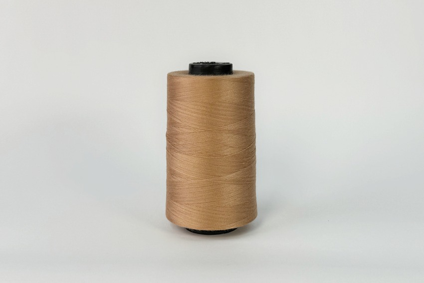 Нитки ПЕ №40/2 5000 м Barva, бежевий темний, 7038