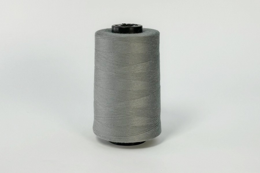 Нитки ПЕ №40/2 5000 м Barva, сірий світлий, 5034