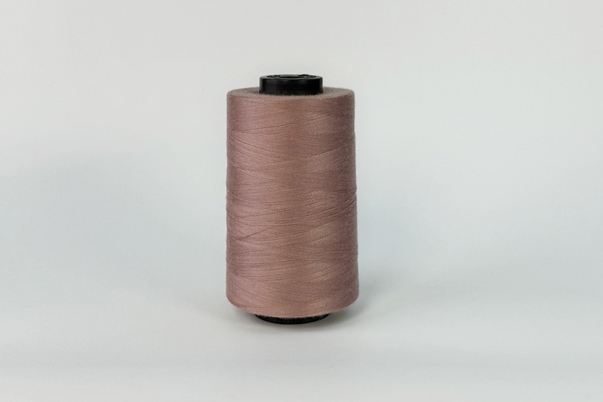 Нитки ПЕ №40/2 5000 м Barva, фрезовий рожевий, 6052