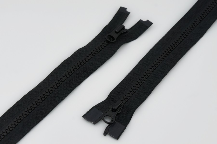 Блискавка YKK, T5 трактор, 2 замки, 80 см, чорний