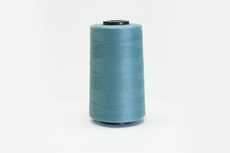 Нитки ПЕ №40/2 5000 м Barva, бірюзовий темний, 4058