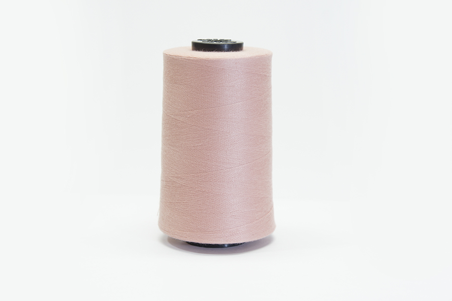 Нитки ПЕ №40/2 5000 м Barva, рожевий брудний, 6061