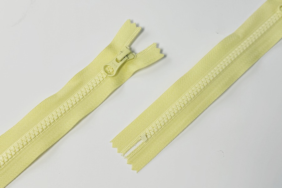 Блискавка YKK, T5 трактор, 1 замок, 18 см, жовтий світлий, VSC-18-054-DA8LHD