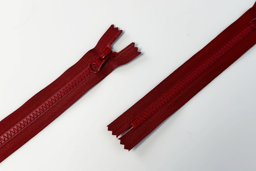 Блискавка YKK, T5 трактор, 1 замок, 18 см, бордовий, VSC-18-520-DA8LHD