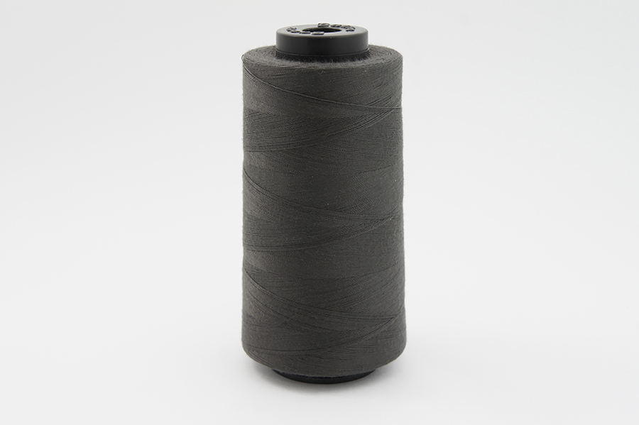 Нитки ПЕ №40/2 5000 м Barva, сірий темний, 5050