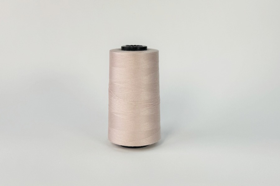 Нитки ПЕ №40/2 5000 м Barva, рожевий брудний, 6069