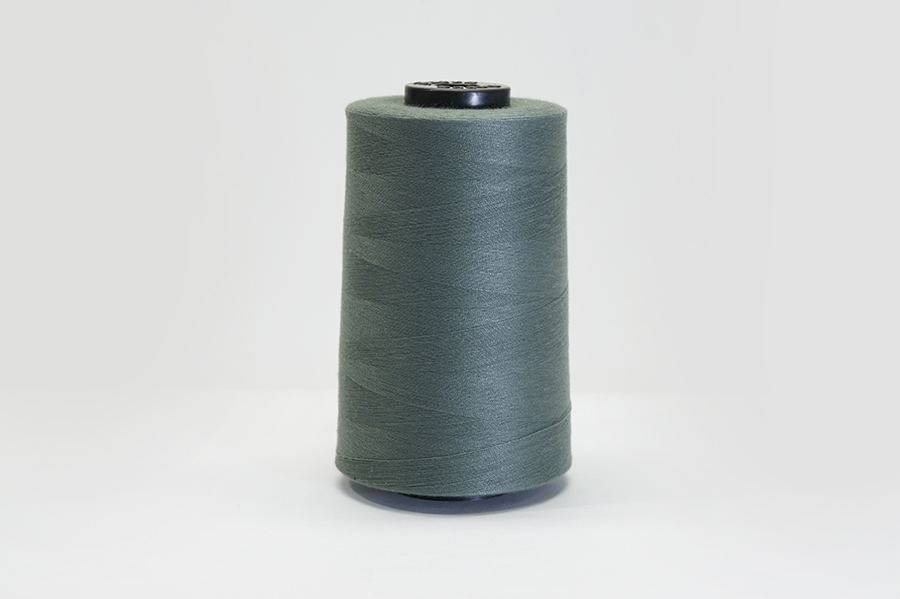 Нитки ПЕ №40/2 5000 м Barva, зелений брудний, 4066