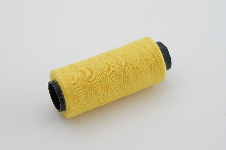 Нитки ПЕ №40/2 250 м Barva, жовтий канарейковий, 3013