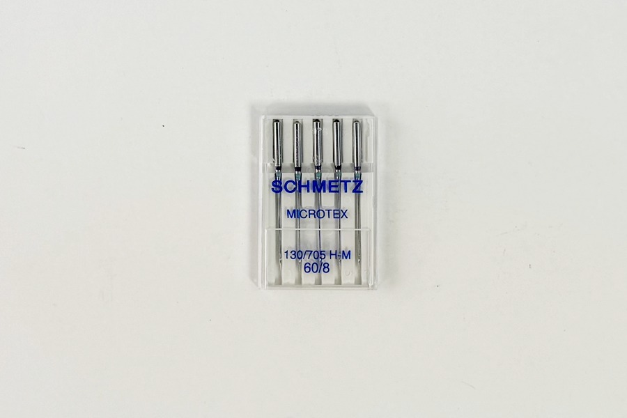 Голки №60 із особливо гострим і тонким вістрям MICROTEX, SCHMETZ
