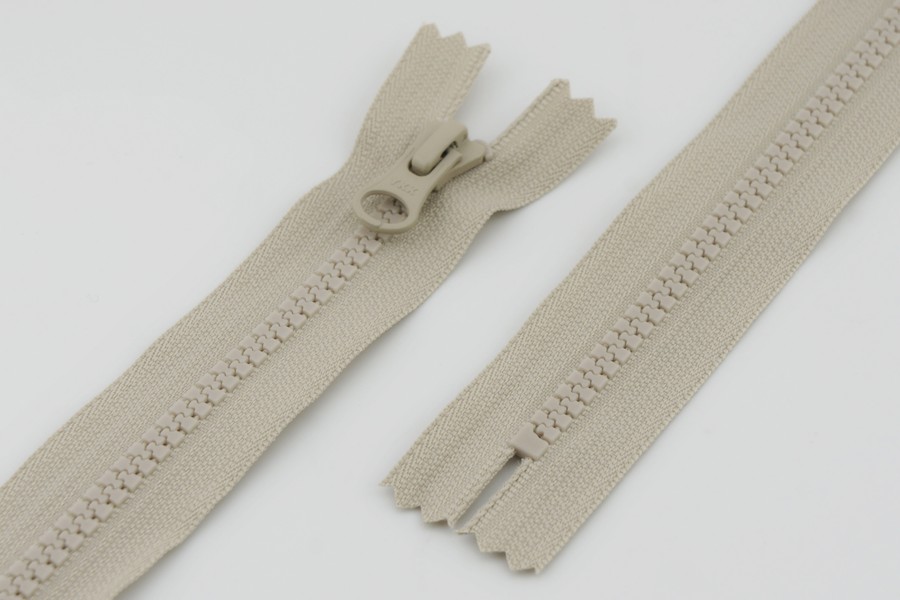 Блискавка YKK, T5 трактор, 1 замок, 18 см, молочний кремовий, VSC-18-572-DA8LHD