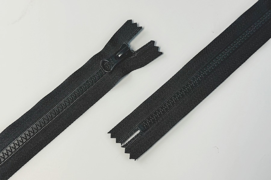 Блискавка YKK, T5 трактор, 1 замок, 18 см, сірий темний, VSC-18-156-DA8LHD