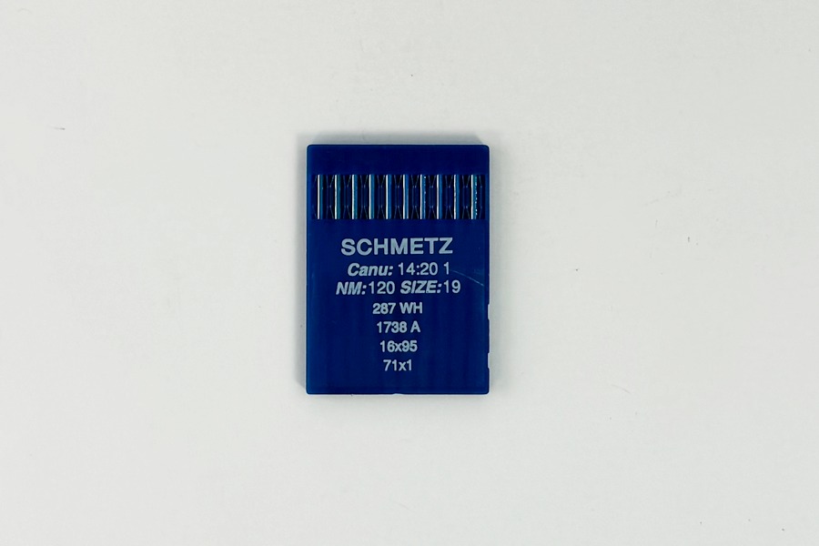 Голки DBx1 №120 (тонка, кругле стандартне вістря), SCHMETZ