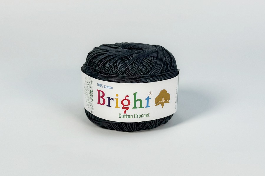 Нитки Ірис 50гр/230м Bright, сірий темний, 490