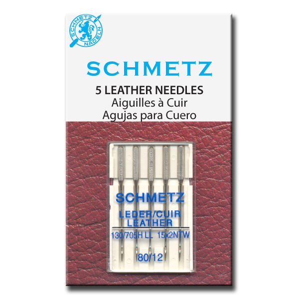 Голки №80 для шкіри LEDER, SCHMETZ