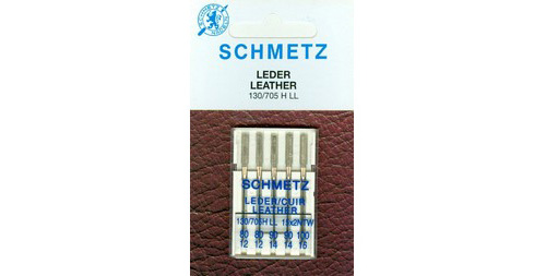 Голки №100 для шкіри LEDER, SCHMETZ