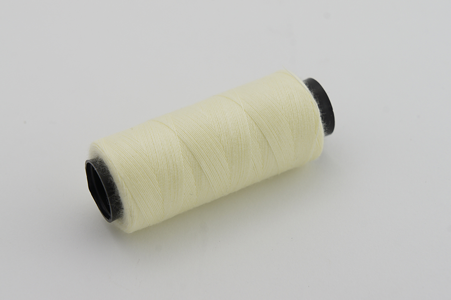 Нитки ПЕ №40/2 250 м Barva, жовтий блідий, 3027