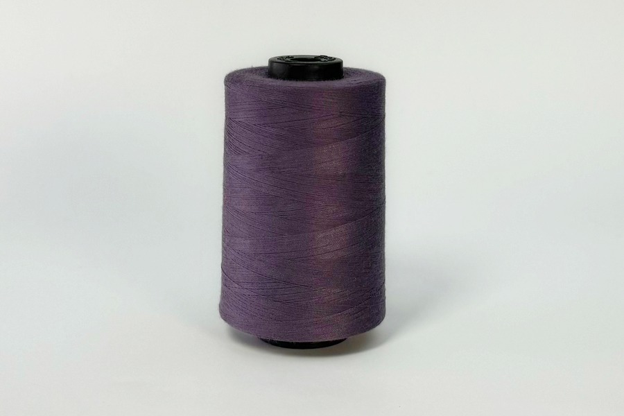 Нитки ПЕ №40/2 5000 м Barva, бузковий натуральний, 2109