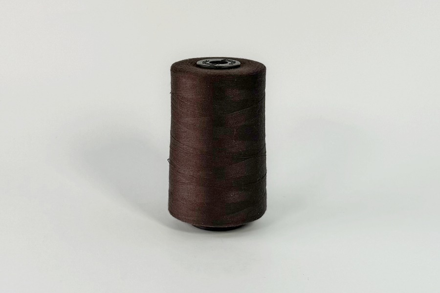 Нитки ПЕ №40/2 5000 м Barva, коричневий темний, 7089