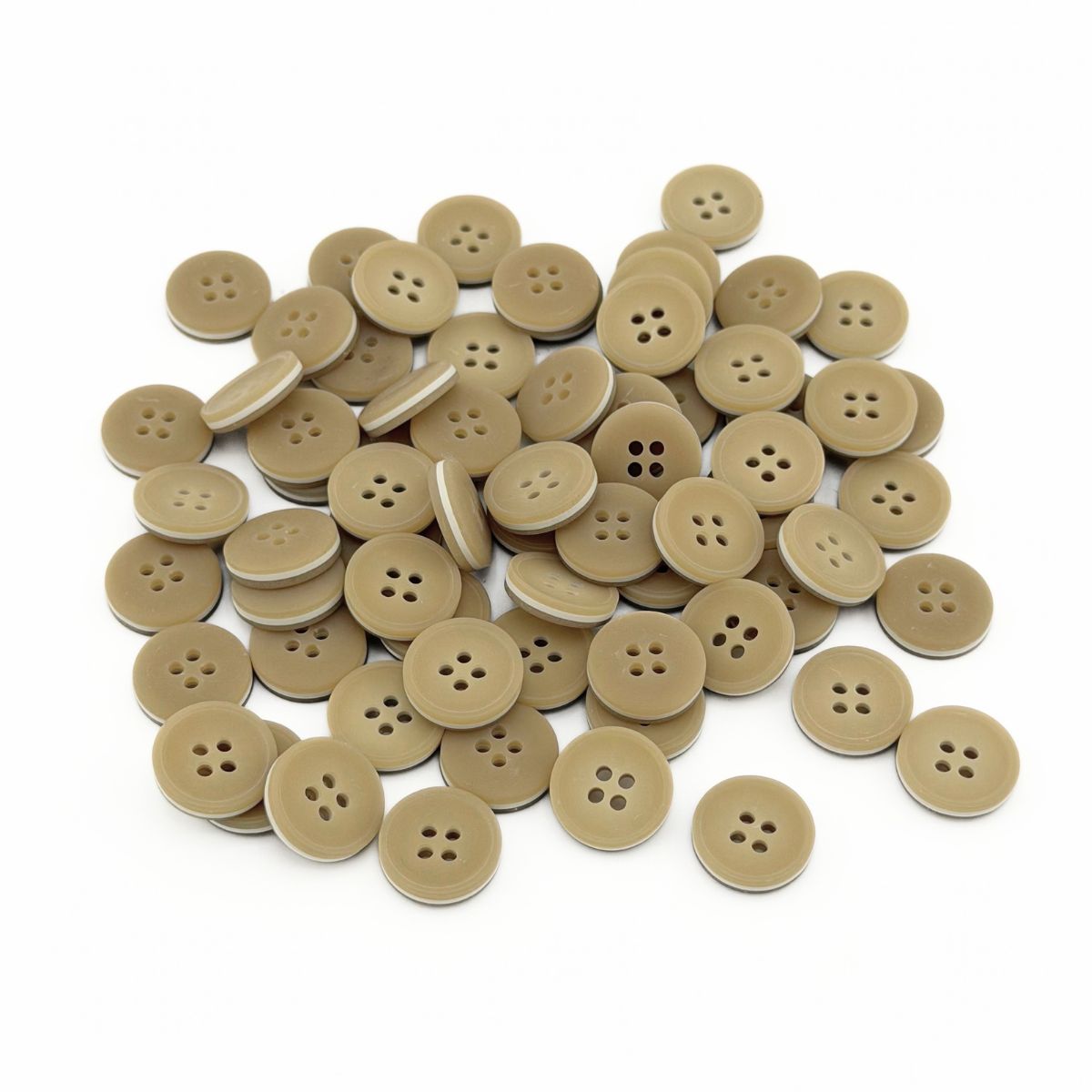 Гудзик 20 мм Mertbutton, бежевий, 2665-32-4 mat