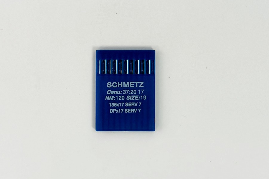 Голки DPх17 №120 (колба товста, кругле стандартне вістря), SCHMETZ