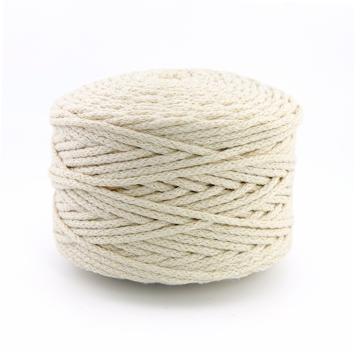 Пряжа "Macrame 3, 5", молочний, 119