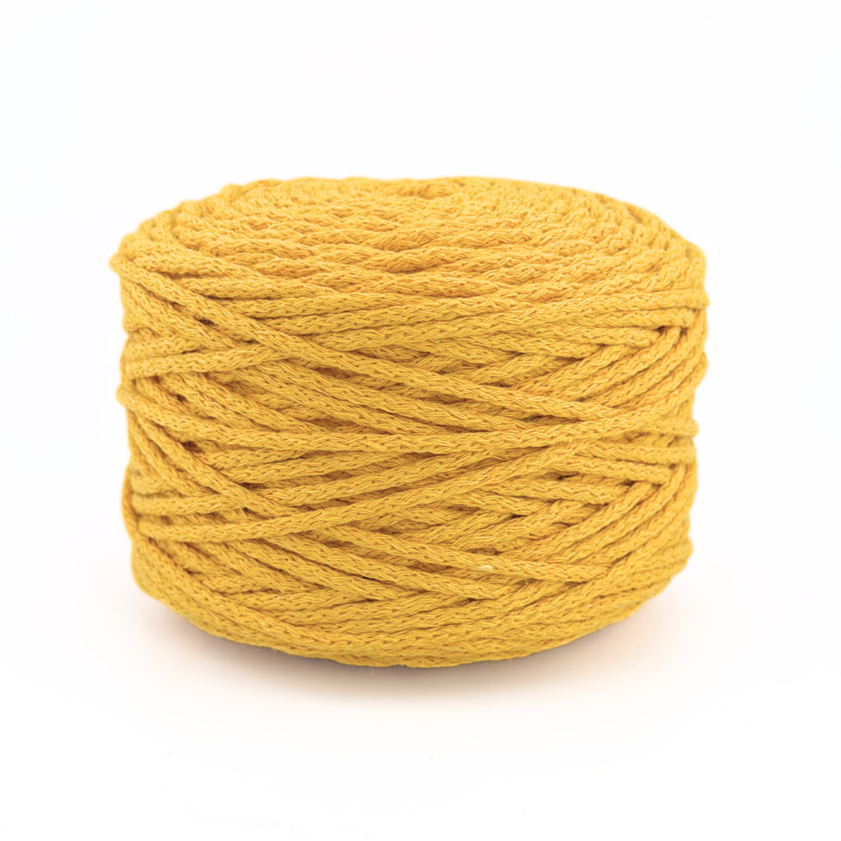 Пряжа "Macrame 3, 5", оранжевий жовтий, 1006