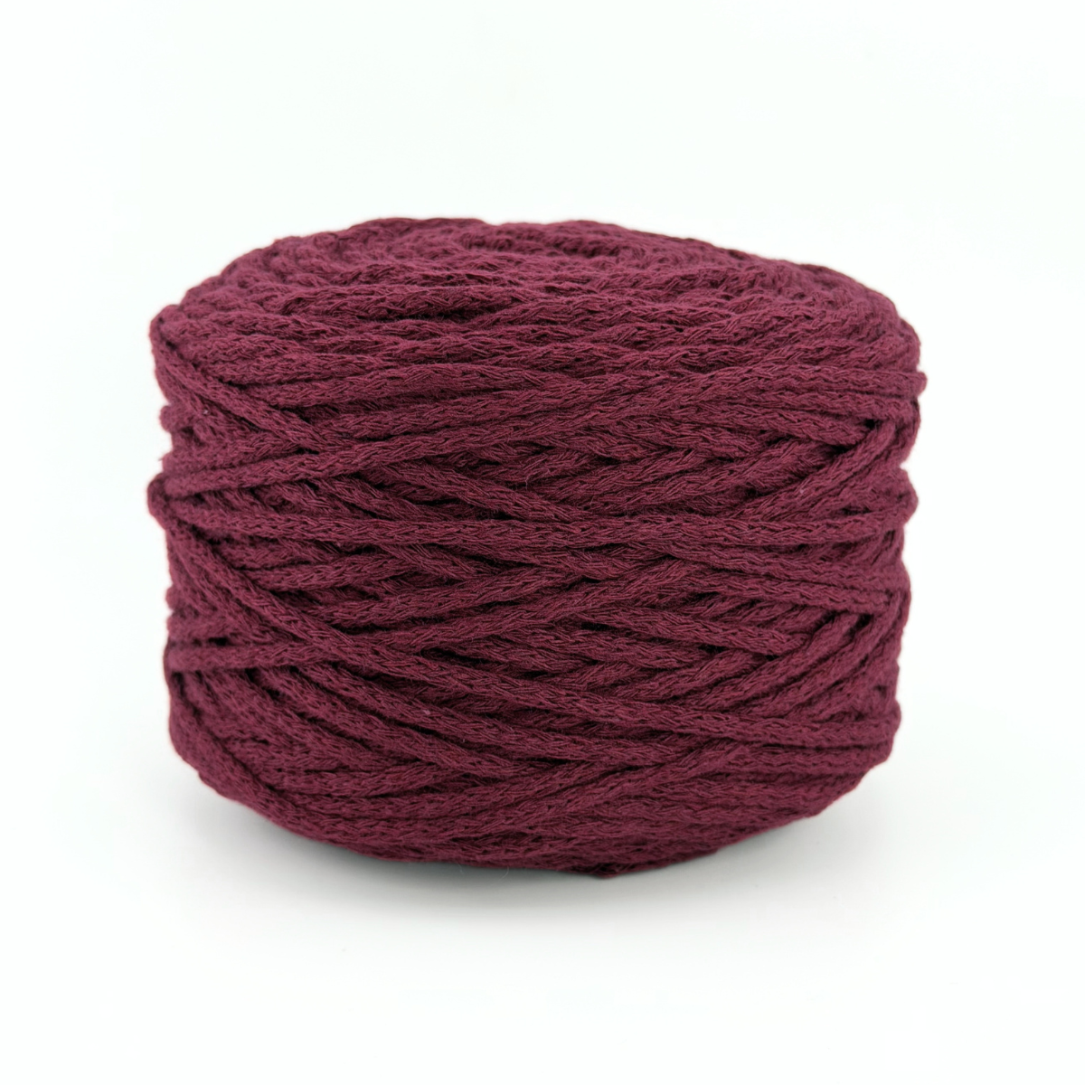 Пряжа "Macrame 3, 5", бордовий, 231