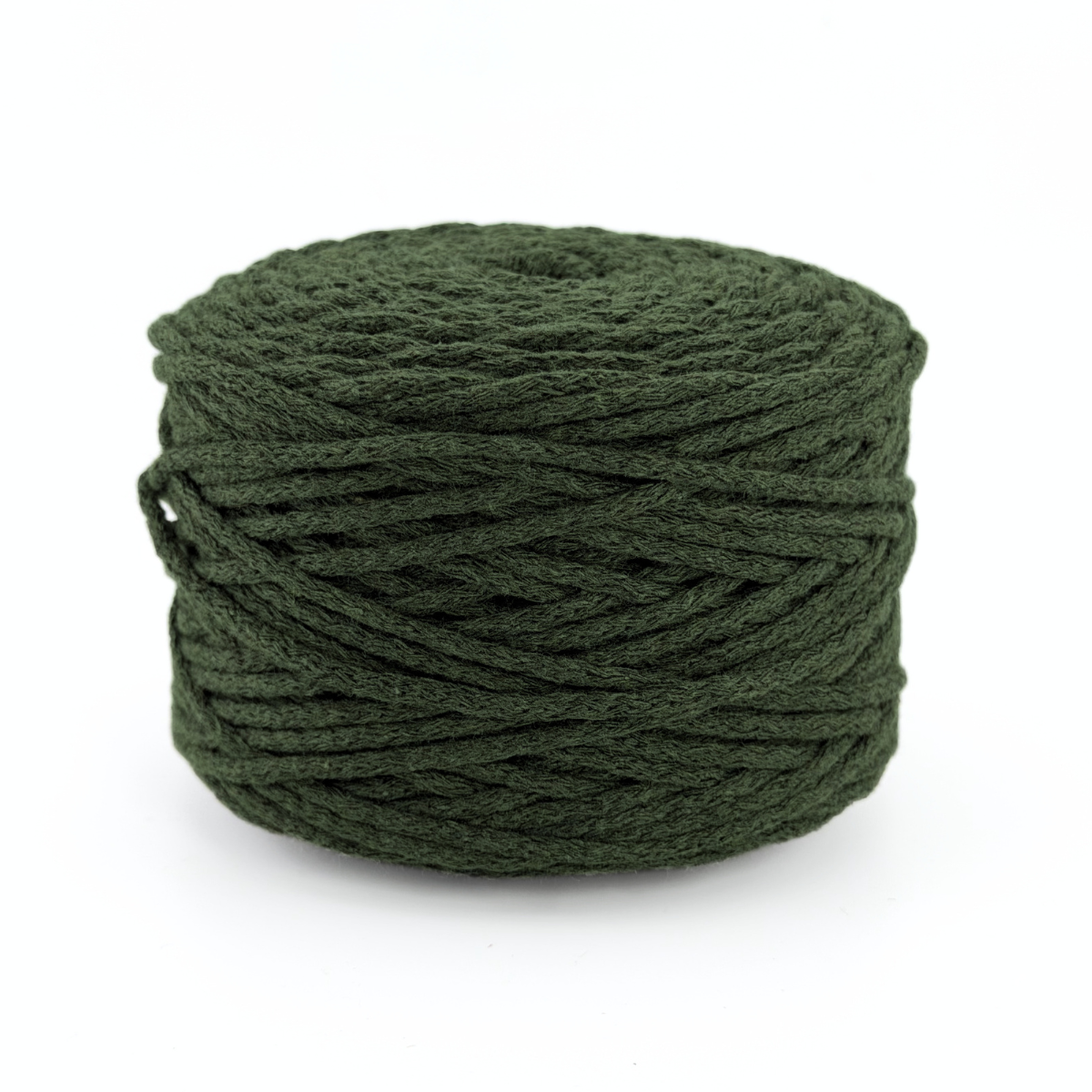 Пряжа "Macrame 3, 5", зелений темний, 1164