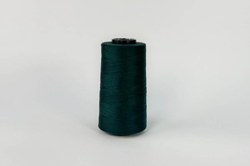 Нитки ПЕ №40/2 5000 м Barva, зелений темний, 4023