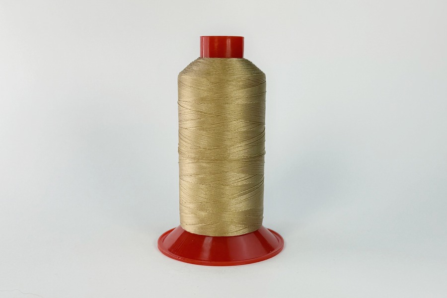 Нитки ПЕ №40, №210/3, 2850 м Barva, бежевий натуральний, 7037 N324