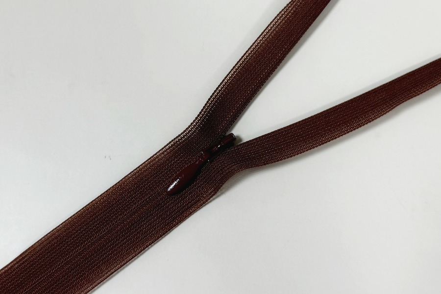 Блискавка YKK, T3 20 см, коричневий