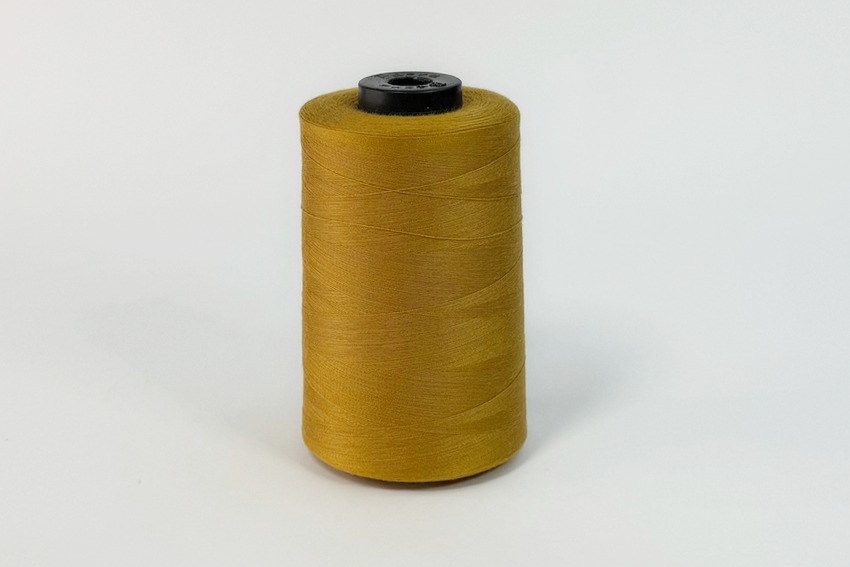 Нитки армовані ПЕ №45/2 3000 м Barva, койот яскравий, 7082