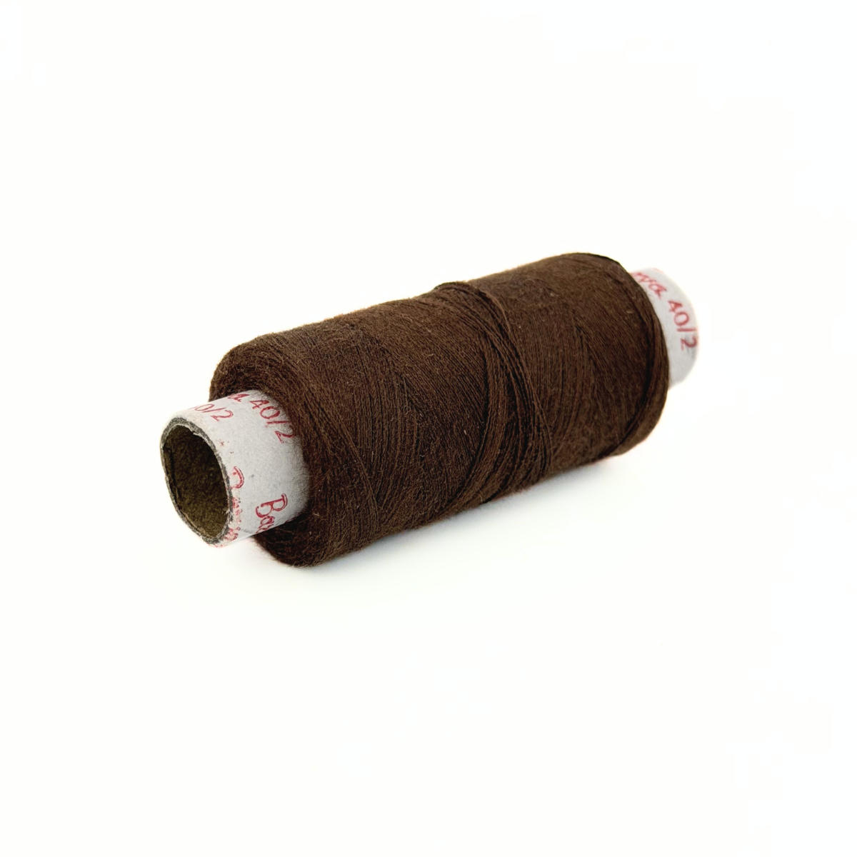 Нитки ПЕ №40/2 250 м Barva, коричневий натуральний, 7044