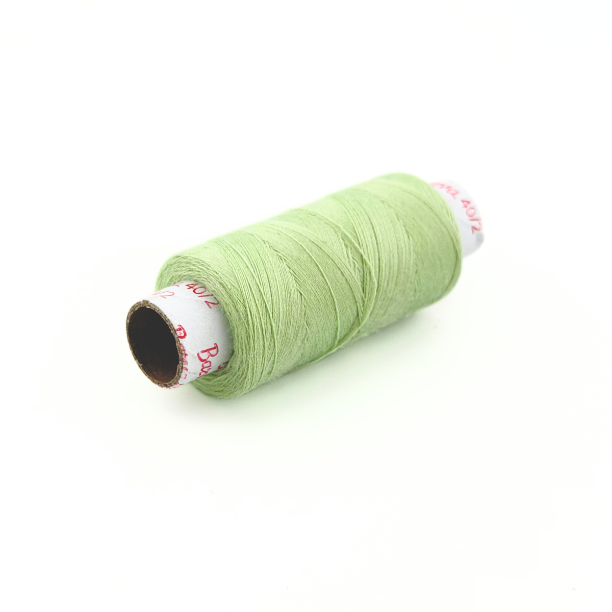 Нитки ПЕ №40/2 250 м Barva, зелений світлий, 4054