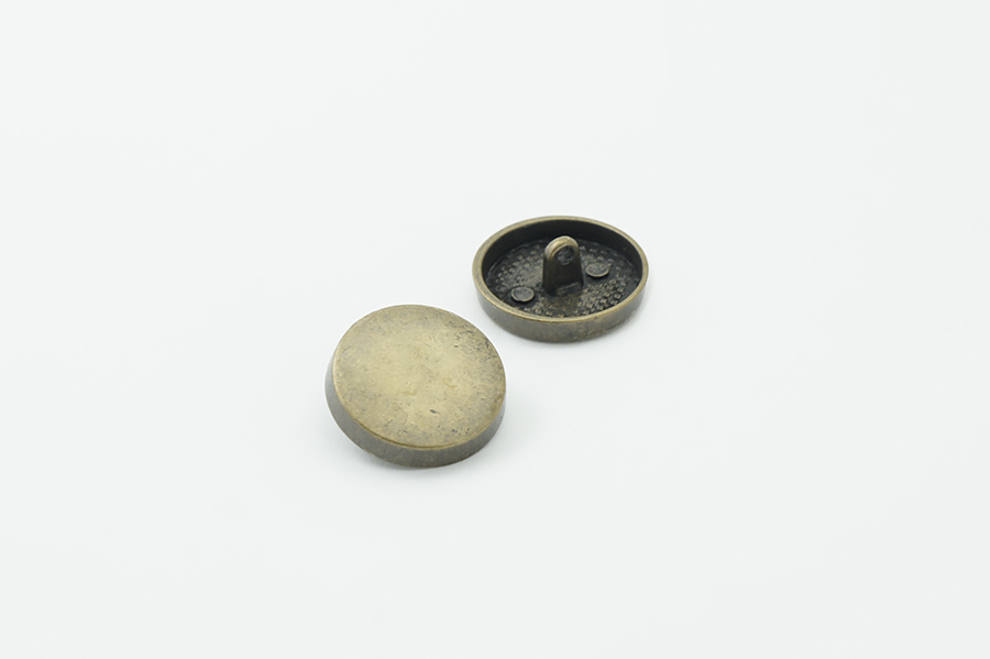 Гудзик 15 мм Mertbutton, стара латунь, MTL-76-24-bronz