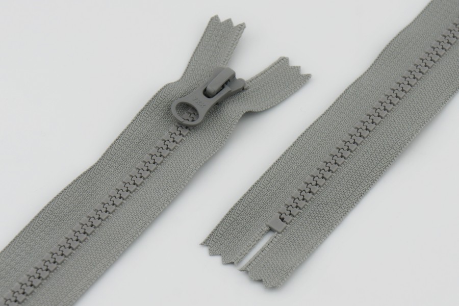 Блискавка YKK, T5 трактор, 1 замок, 18 см, сірий, VSC-18-181-DA8LHD